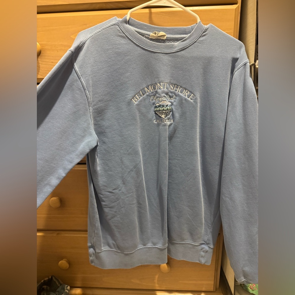 Blue Unisex Crewneck by Deep End